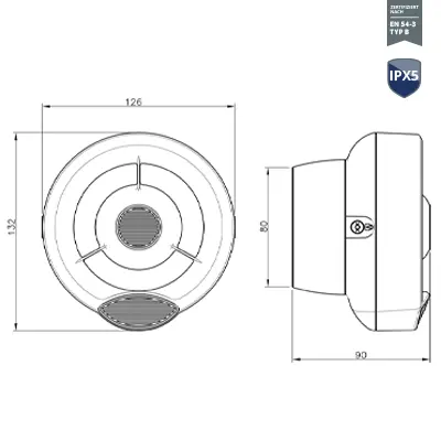 BKH_Shop_Bilder_Produkte_400x400px_RIELLO_FIRE_konventionelle_Wandsirene_CWS100_9163106_109010_TZ.webp