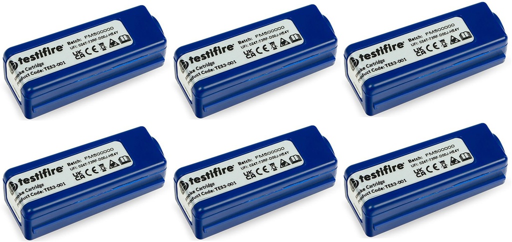 Rauchkapseln 6 Stück - TES3-6Pack-001 (XTR2)