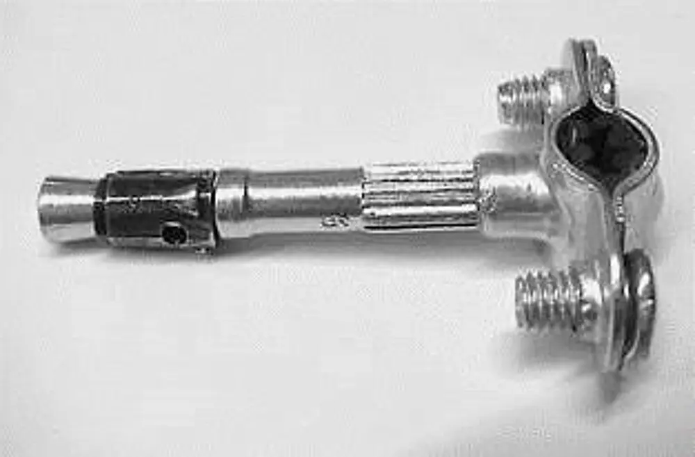 Edelstahldübel mit Stahlklemme für LWL-Kabel DTS (100 Stück)