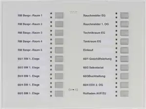 LED Bedienteil, weiß, f. MB-Secure