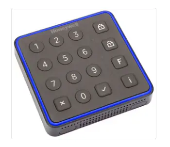 luminAXS mifare DESFire Leser RS-485 und Clock/Data mit 16 Tasten