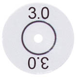 Ansaugreduzierungsfolie 2,5 mm, 10 Stück