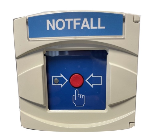 [NFXI-DKME-W] Weißer Handfeuermelder mit Isolator für den Notifier - Ringbus