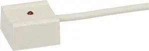 [032272.17] Mini-Glasbruchsensor „Z“, weiß, Kabellänge 6 m