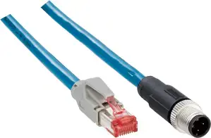 [HS6034415] LMC1xx/LMS1xx -                                                                   M12 4-pol., Ethernet/RJ45