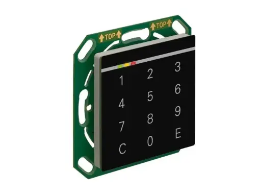 [PI5512B.63] Insertic-55 Leser mit Tastatur, schwarz, Multi-ISO und Bluetooth-fähig, RS-485 Modulbus.