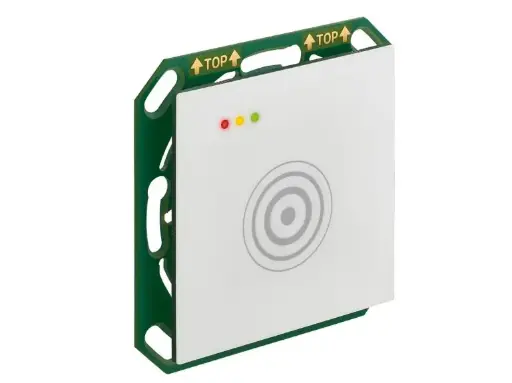 [PI6000W.63] Insertic-60 Leser ohne Tastatur, weiß, Multi-ISO und Bluetooth-fähig, RS-485 Modulbus.