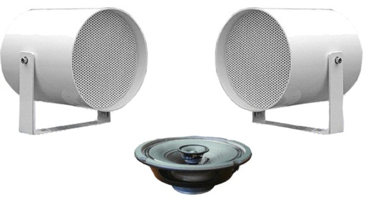 [712967] LA-200-808WT-E-Sonic-808/EN5424 - Soundprojektor-Lautsprecher 30W EN54-24