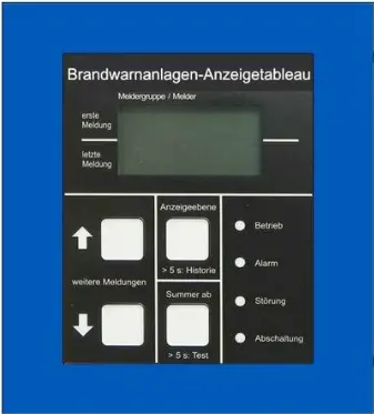 [9102.2372] Zentralen-Parallel-Anzeige ZPA4000 aP (Hausalarm)